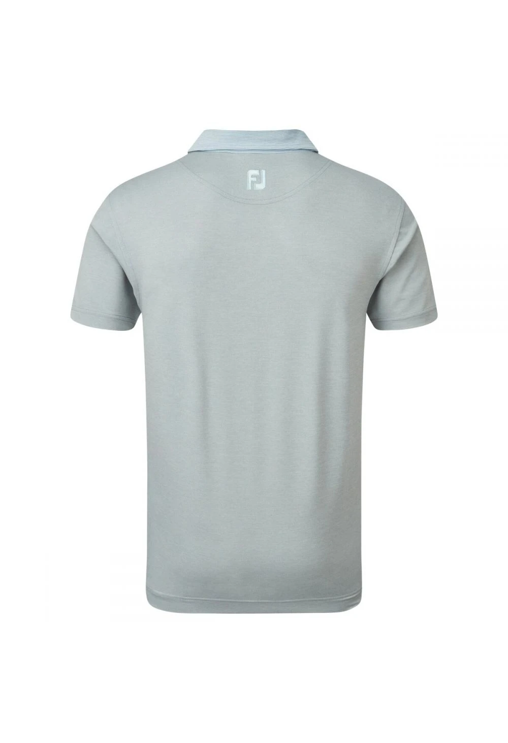 FootJoy Heather Pique With Pinstripe Trim Golf Polo Shirt 84389 - Image 2