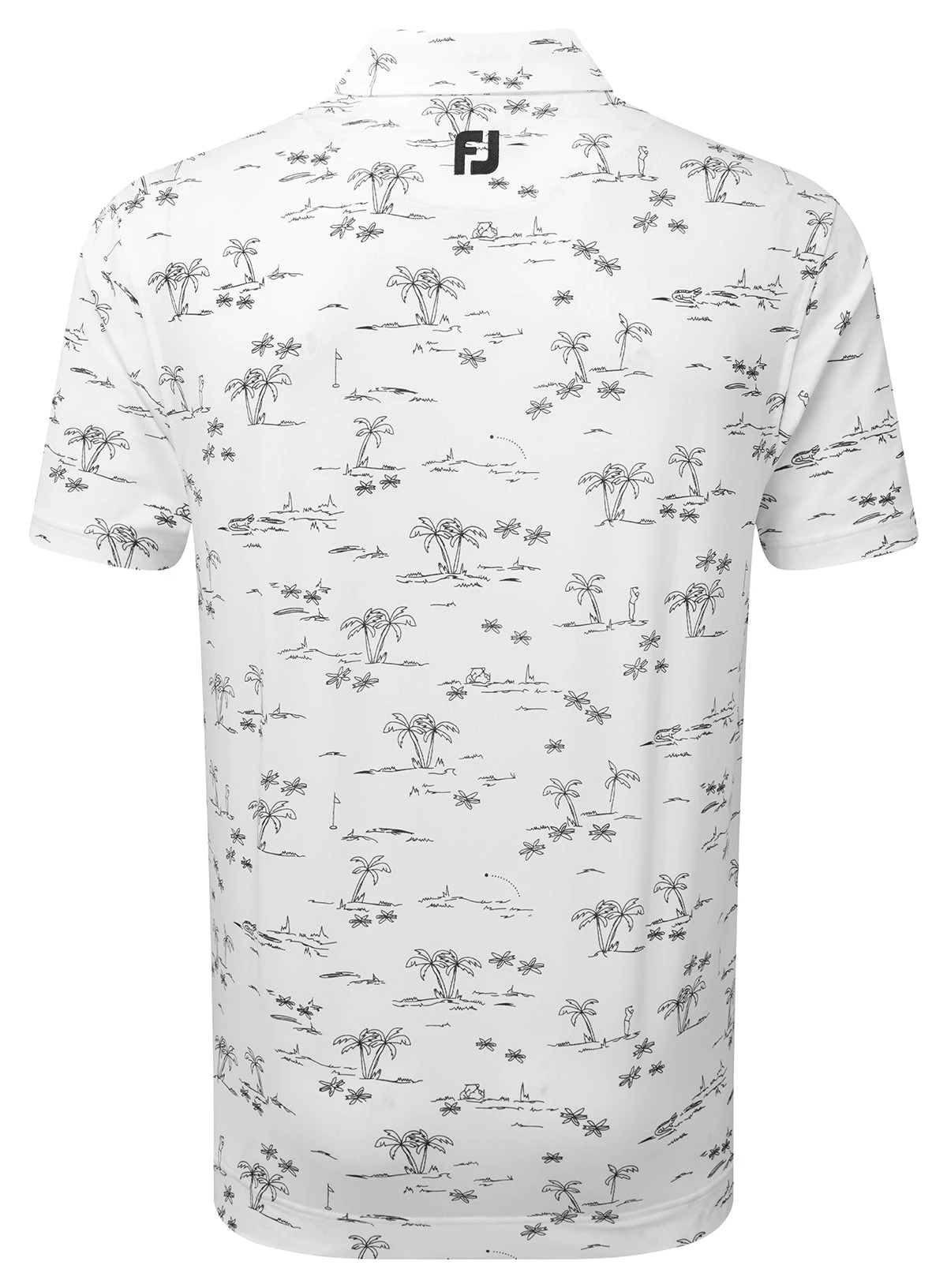 FootJoy Tropic Lisle Golf Polo Shirt 88788 - Image 2