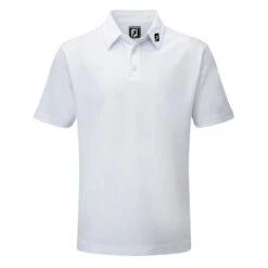 Footjoy Stretch Pique Solid Golf Polo Shirt 91823